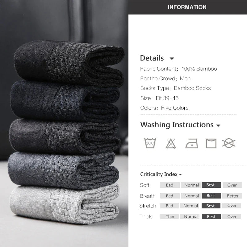 Bamboo Comfort Dress Socks