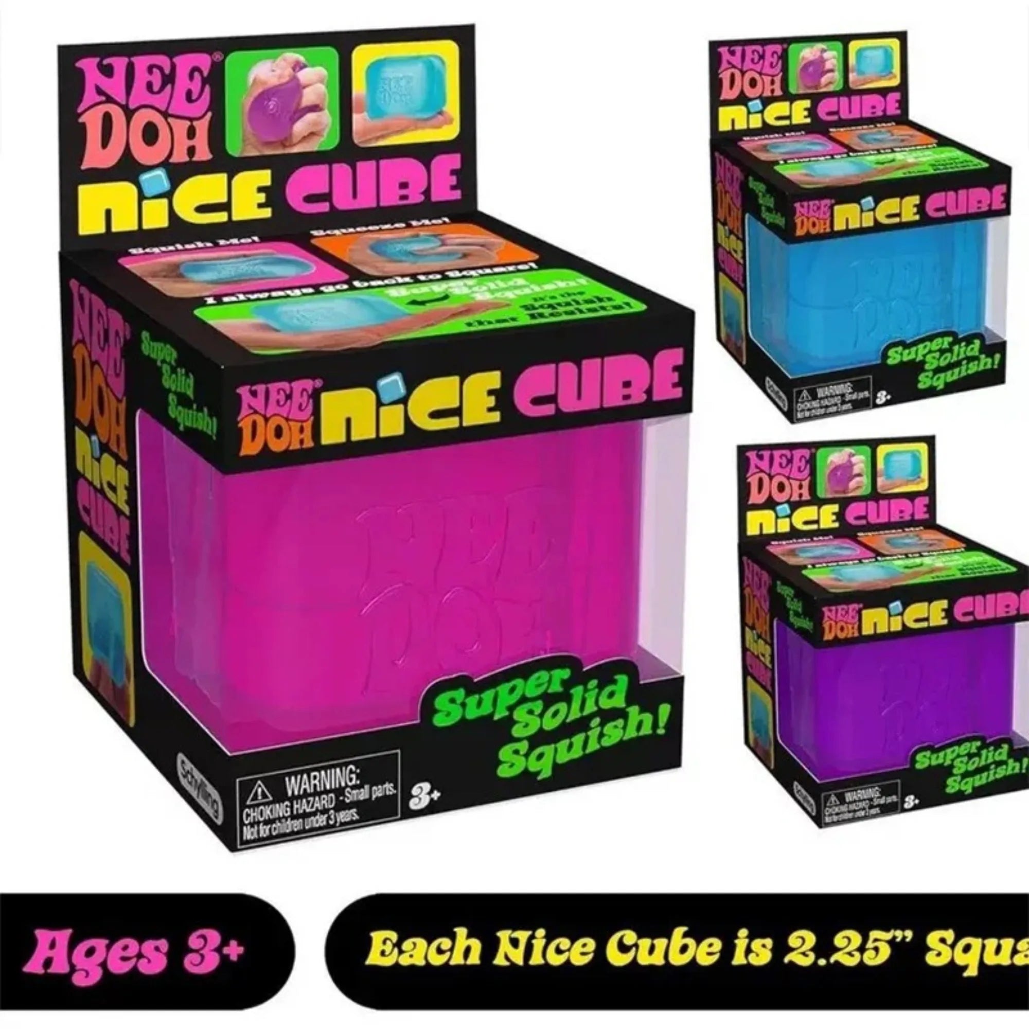 Needoh Nice Cube Stress Toy