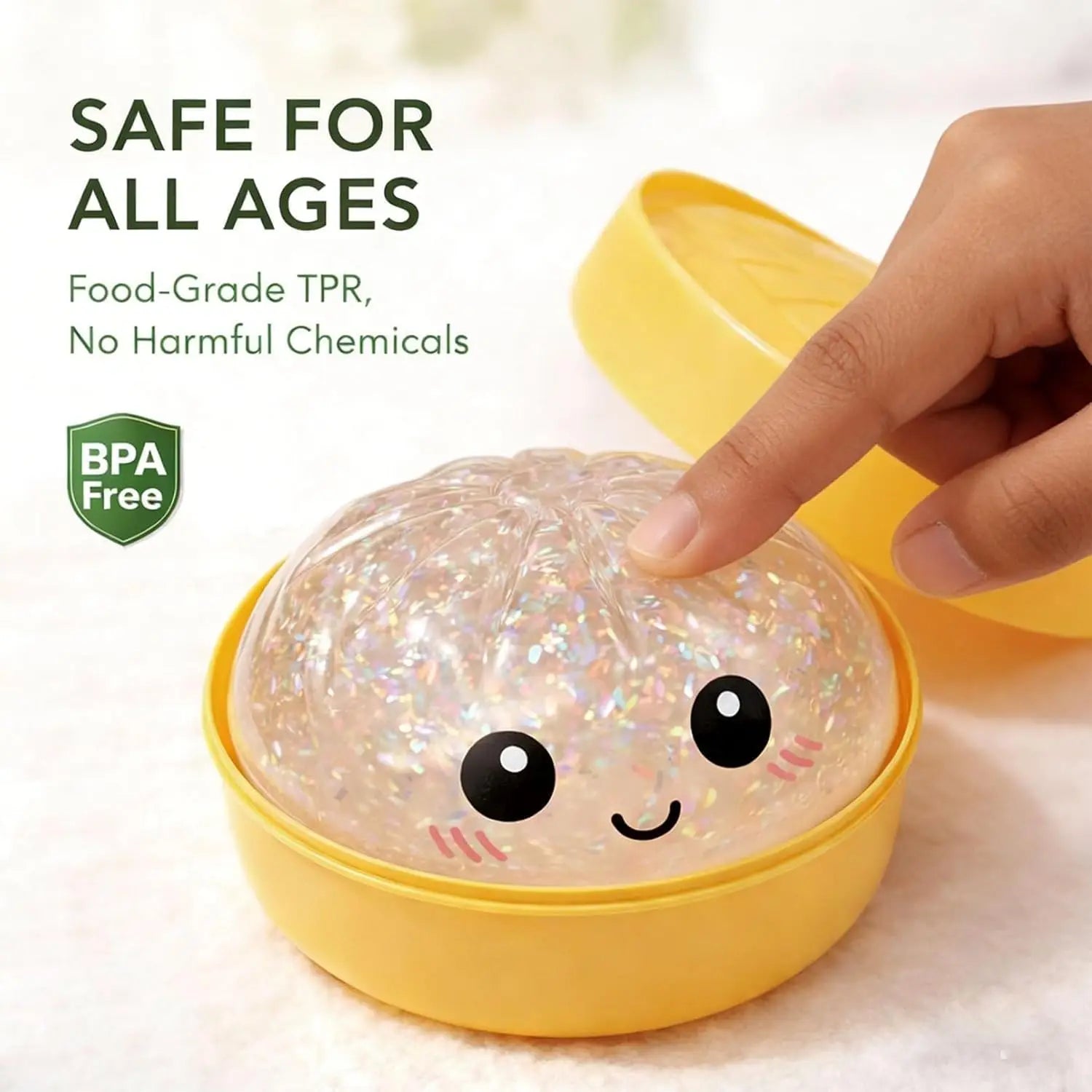 Mystery Glitter Squishy Box