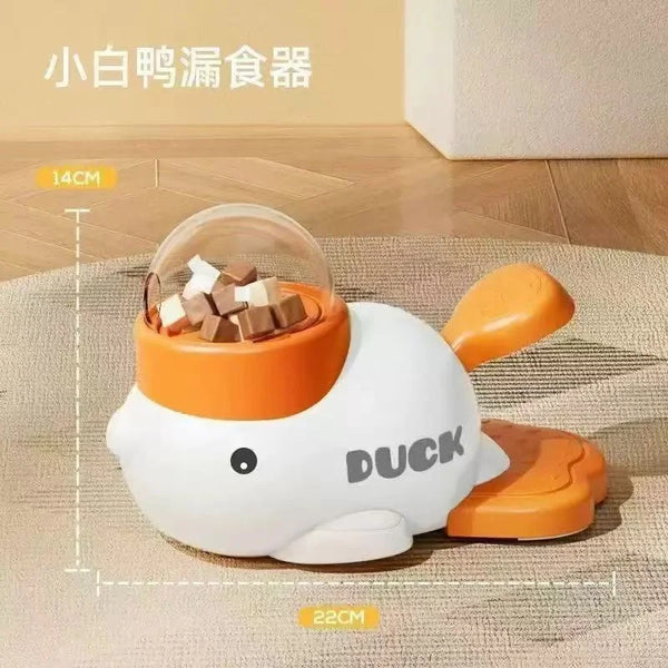 Self-Entertaining Cat Snack Launcher