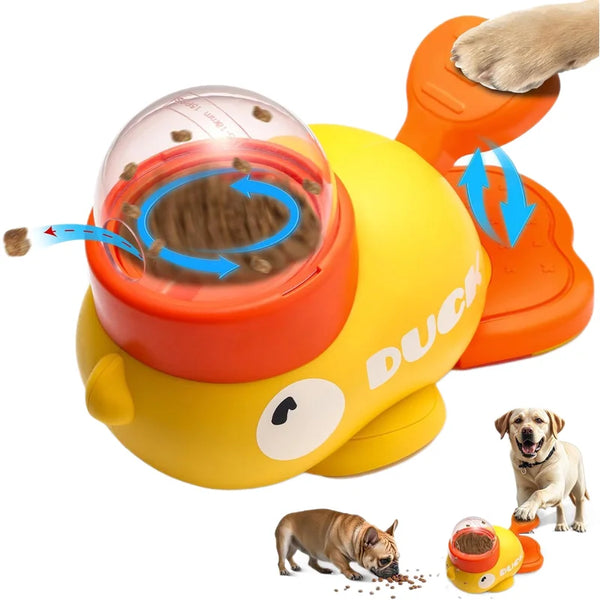 Self-Entertaining Cat Snack Launcher
